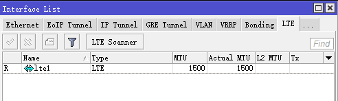 RouterOS安装Huawei E3372h-153 4G网卡